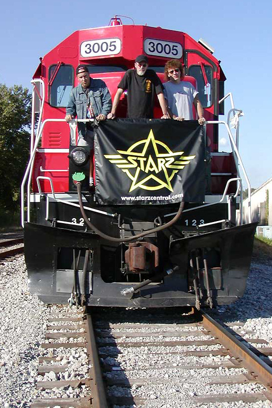 George, Dube & Richie take the train!